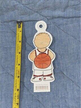 🎅🏻 Scrapbook Die Cut Friends My Minds Eye Basketball Boy   442505 1999 Rare